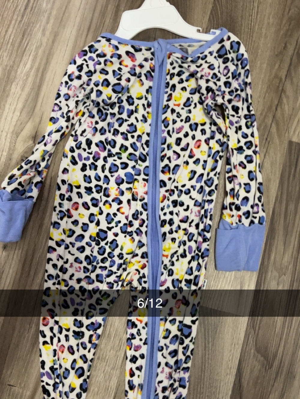 Little Sleepies OG Leopard Zippy